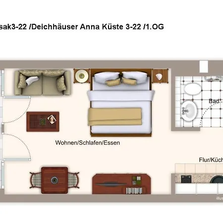 Deichhäuser Anna Küste Deichhäuser Anna Küste 3-22